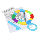 Conjunto de caracteres en espiral