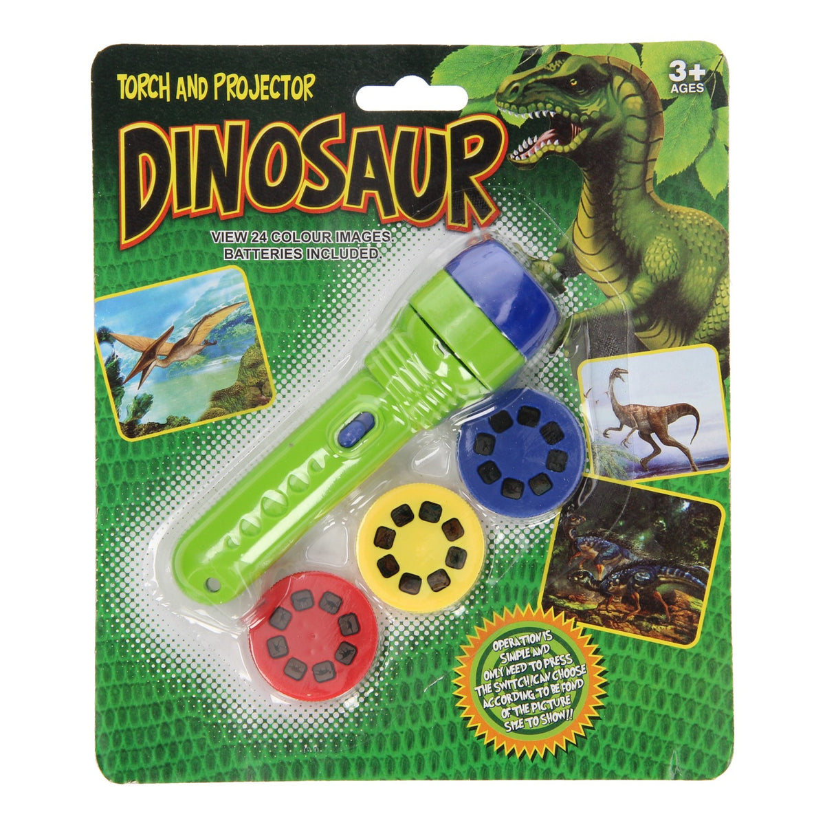 Linterna de proyección - dino