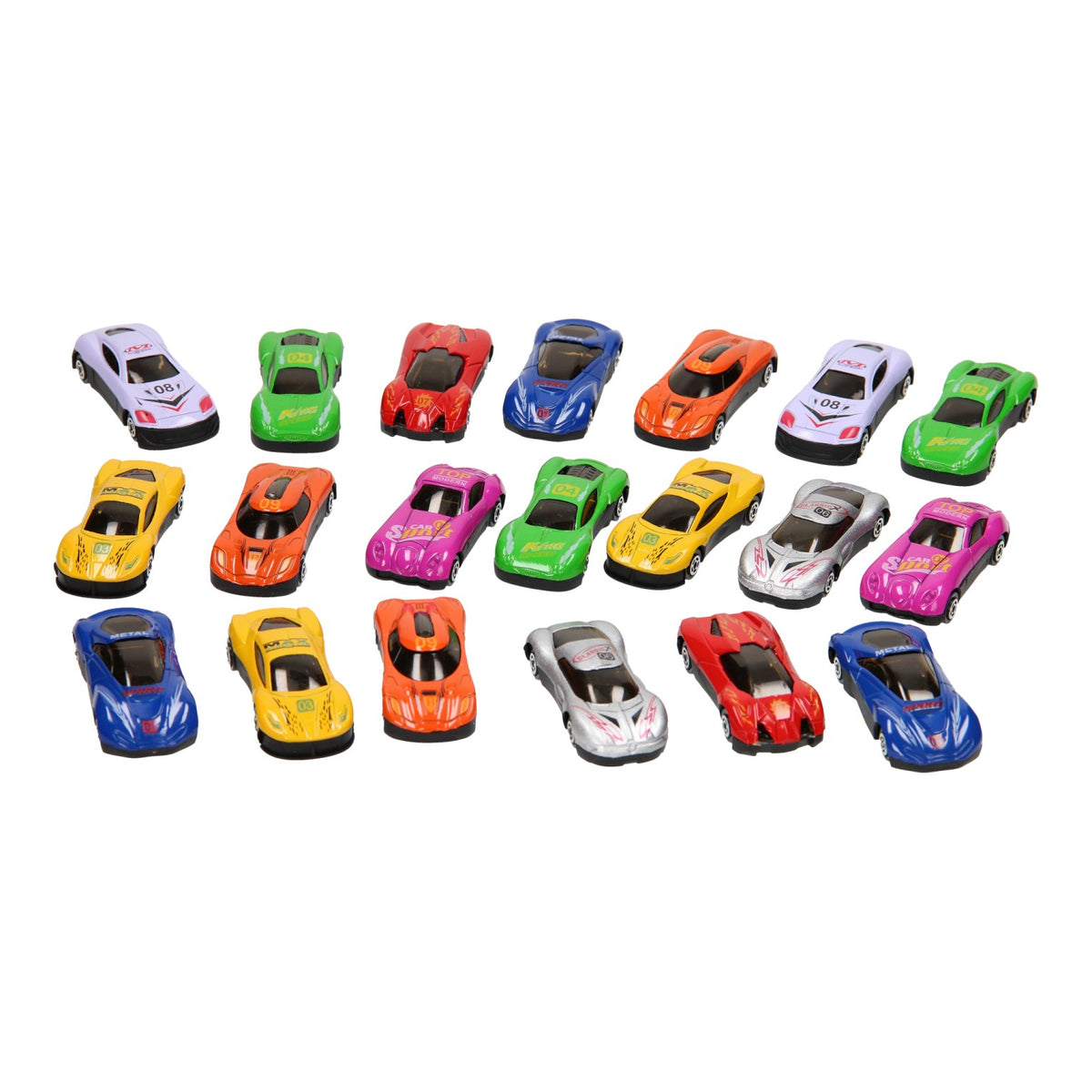 Lobbes Toys BV Juego de coches de lujo - 20 piezas 1:64