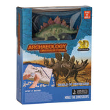 Comiendo esqueleto de dinosaurio