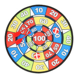 Juego de dardos velcro, 36cm.