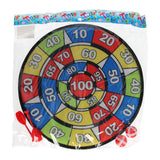 Juego de dardos velcro, 36cm.