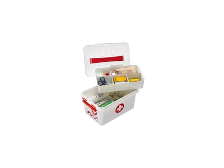 Sunware q-line botiquín de primeros auxilios 6 litros blanco rojo 30x20x14cm