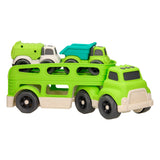 Reciclaje de transportador de coches - verde