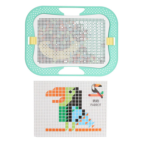 Inserte el mosaico en el estuche de almacenamiento.