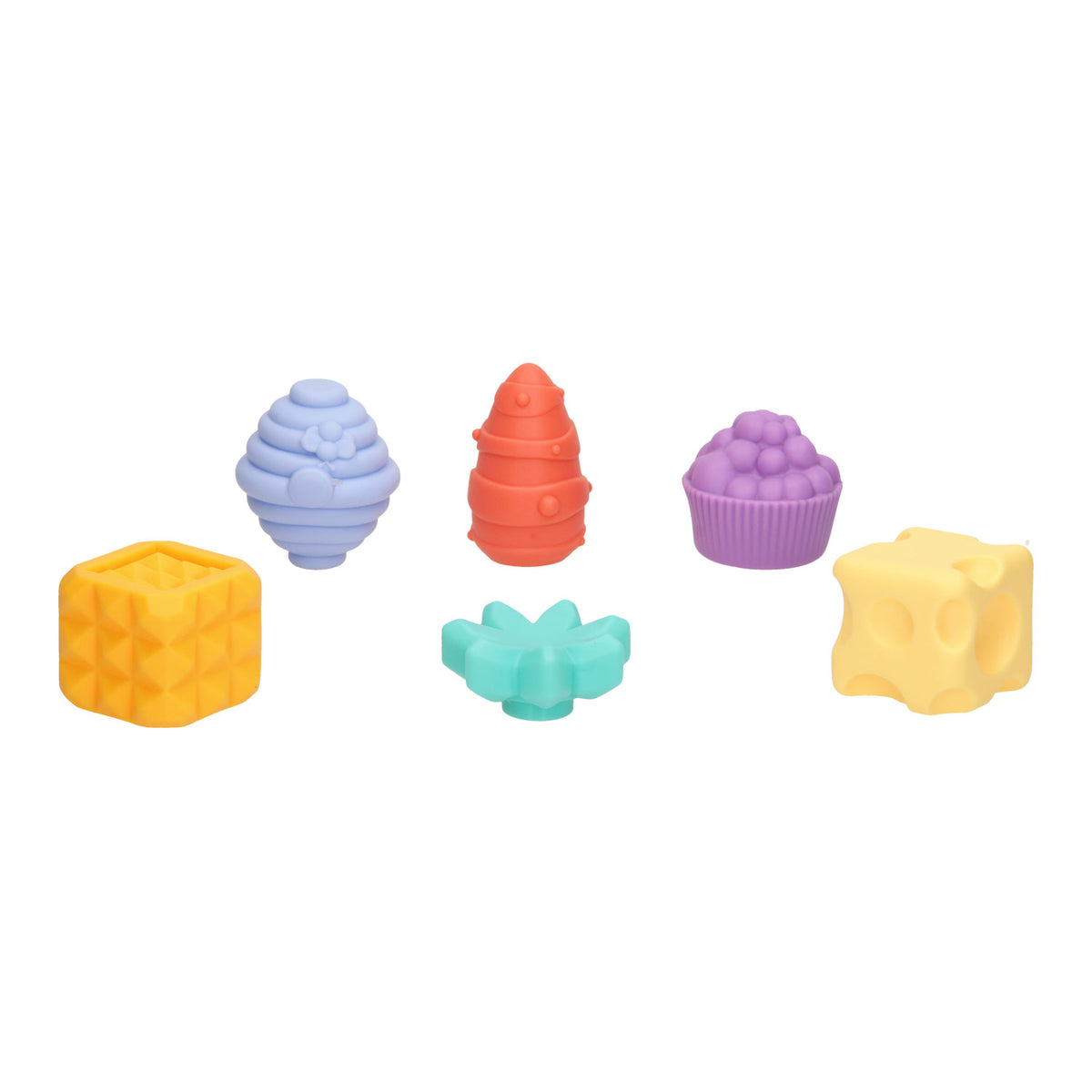 Figuras de los sentidos, 6 partes.