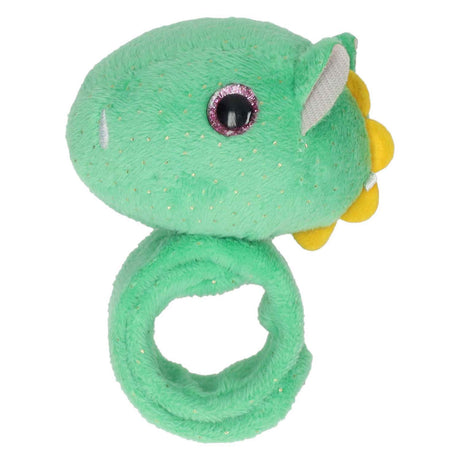 Pulsera de felpa dino