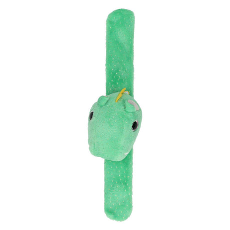 Pulsera de felpa dino