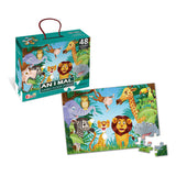 Safari de rompecabezas para niños. 48 piezas.