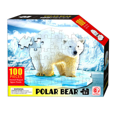 Lobbes Toys BV forma rompecabezas oso polar, 100 uds.