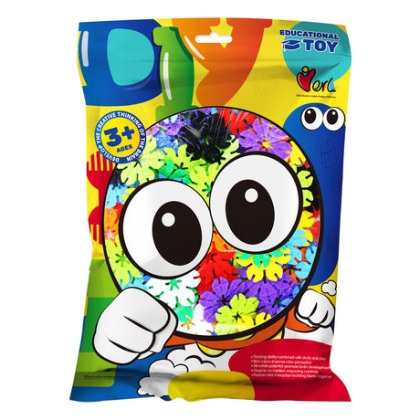 Flores de construcción en bolsa, 78 uds.