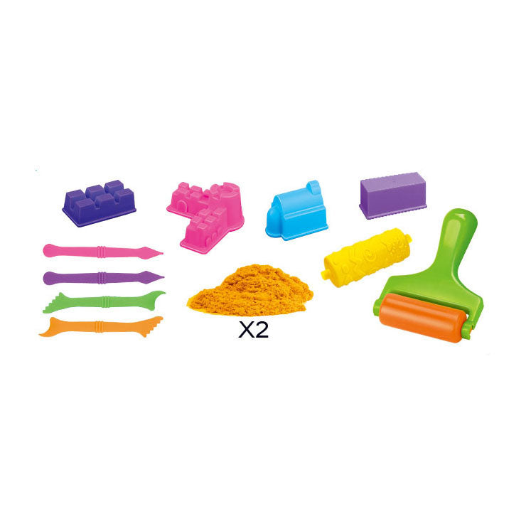 Juego de castillo de arena, 2x300gr