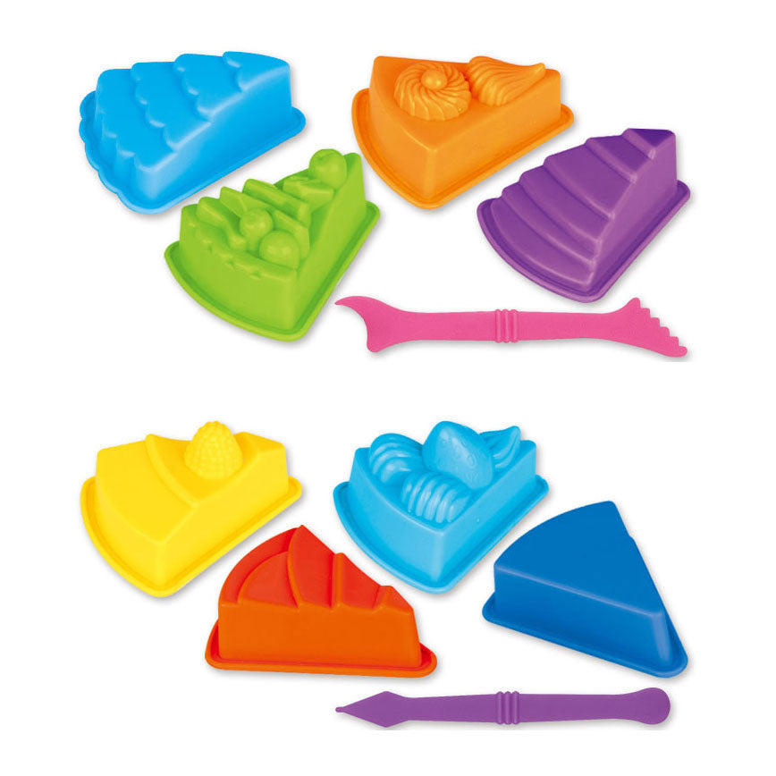 Juega arena con 4 formas de pastel