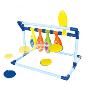 Juego de lanzamiento con objetivo puntual.