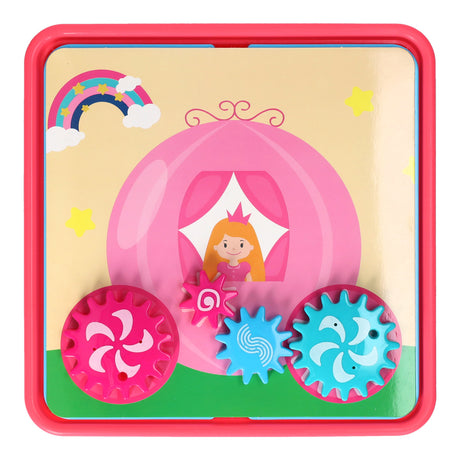 Lobbes Toys BV Gear Set juguetes educativos rosa 20 piezas colorido creativo.