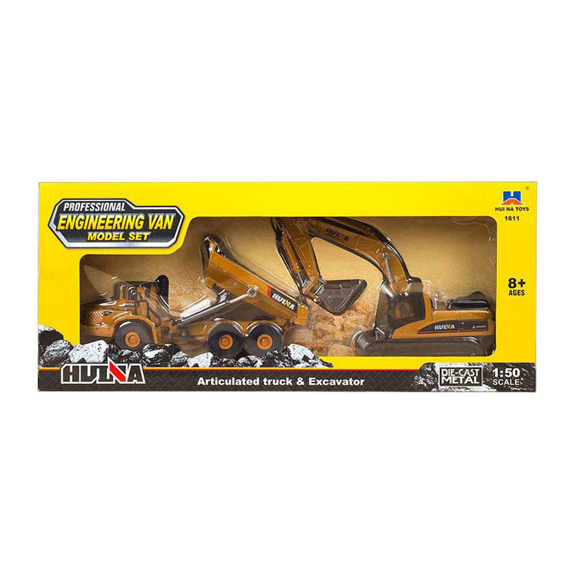 Set de vehículos de construcción metálica Lobbes.