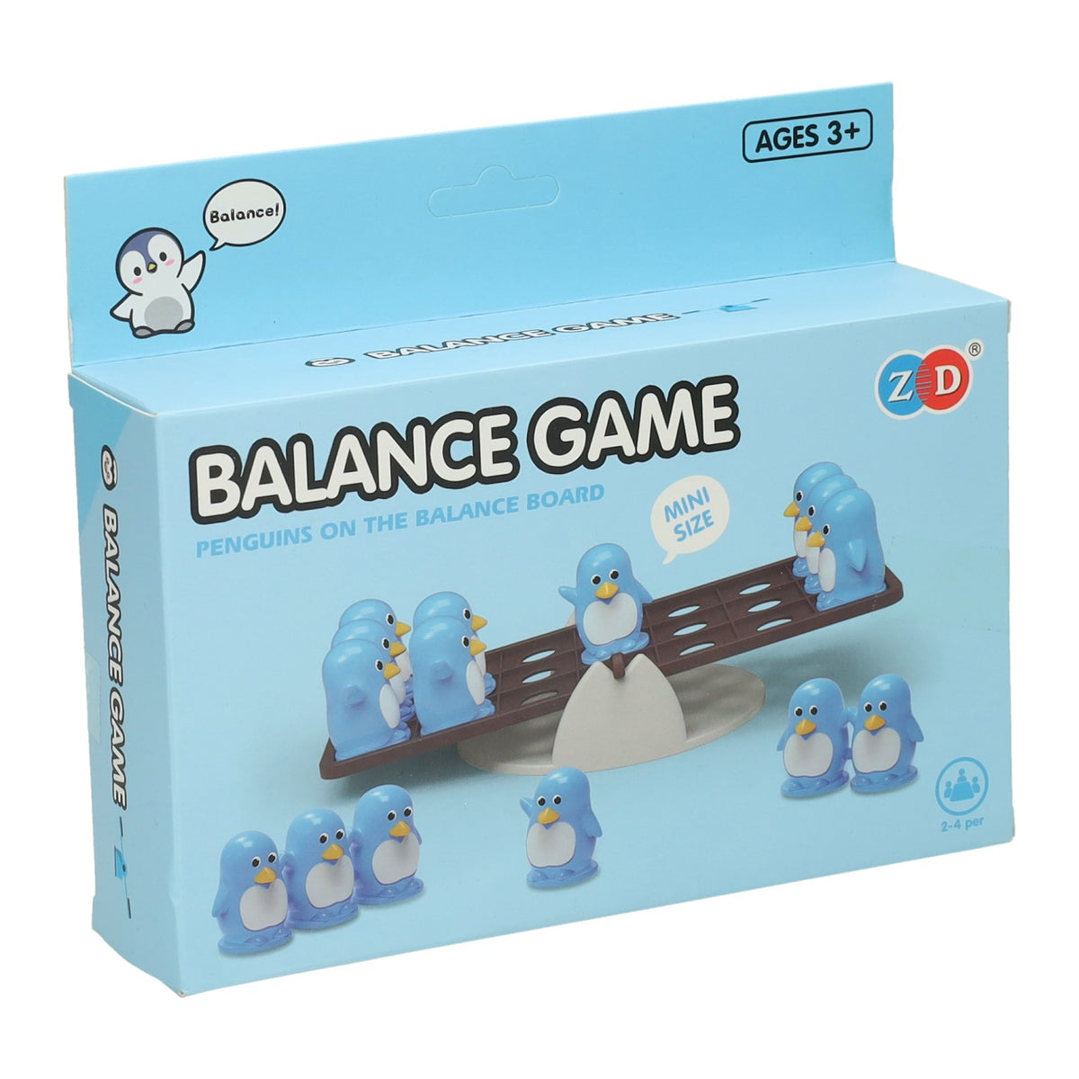 Mini juego de equilibrio animales.