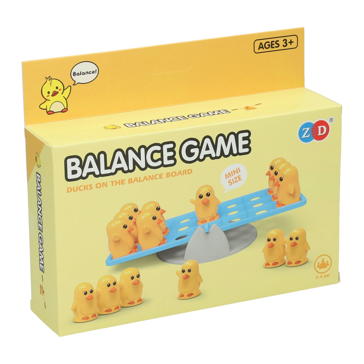 Mini juego de equilibrio animales.