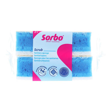 Sorbo esponja sanitaria xl juego de 2 piezas 11,5x6,5x4cm