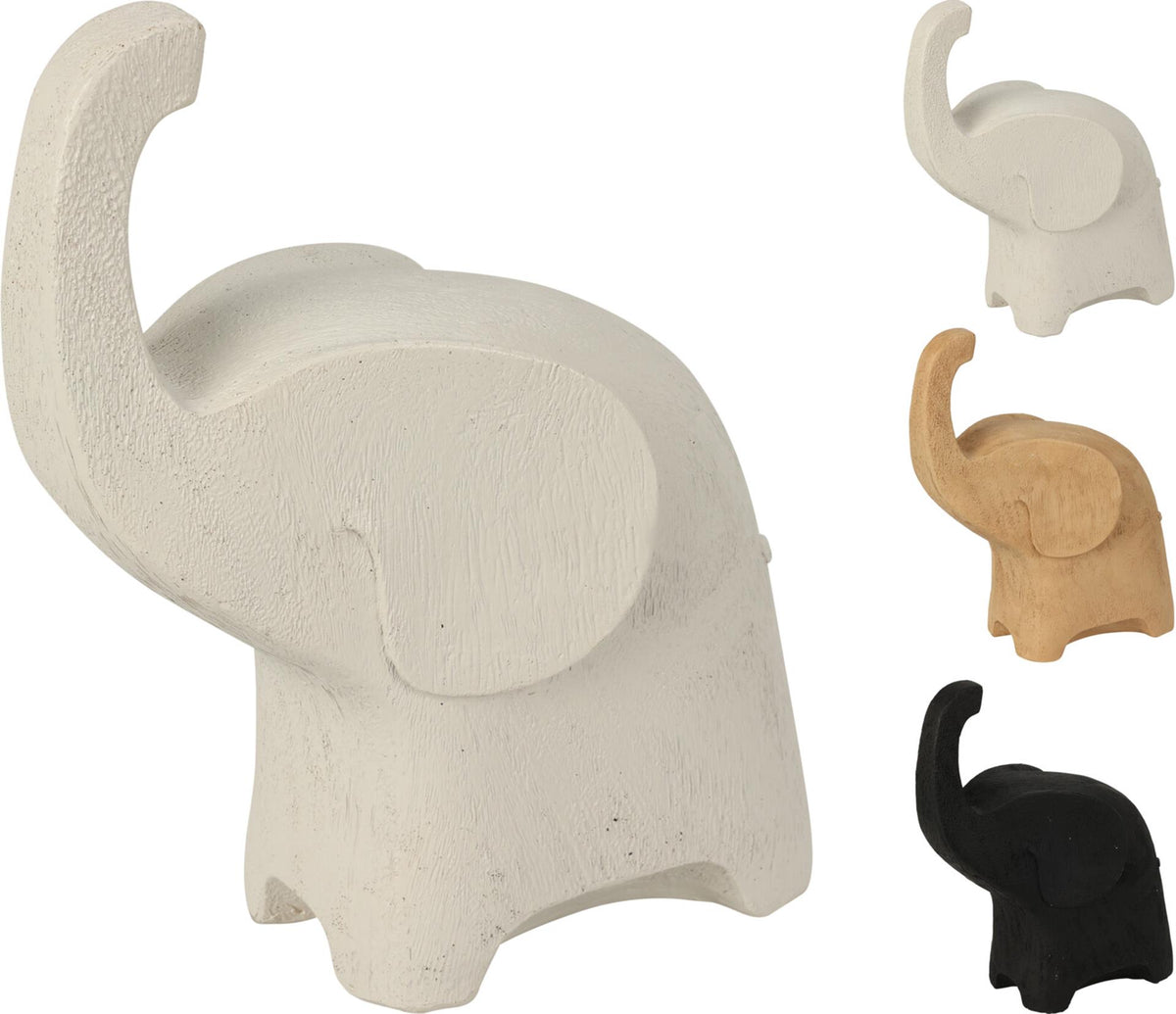 Cosydecor elefante de decoración 20 cm 3 surtidos