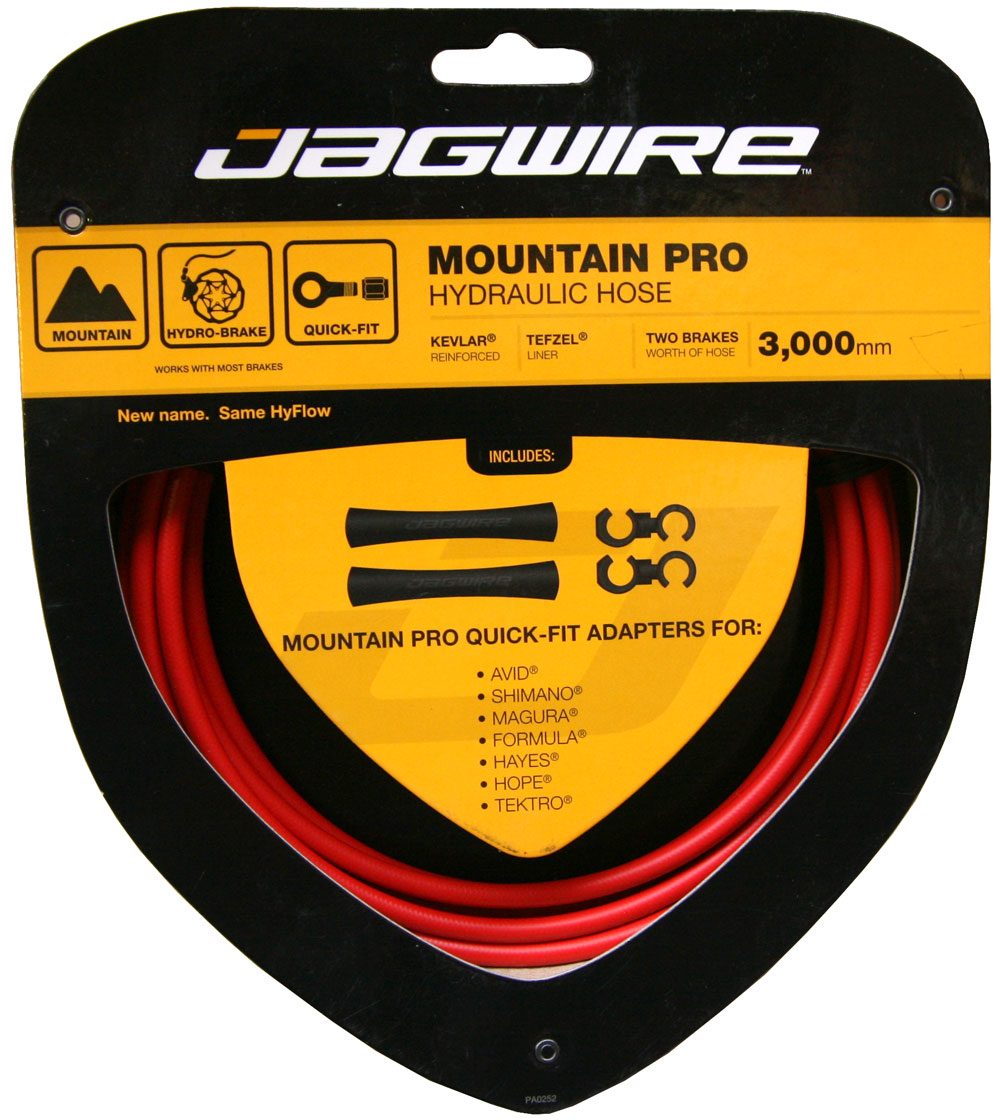 Juego de mangueras hidráulicas Jagwire mountain pro rojo