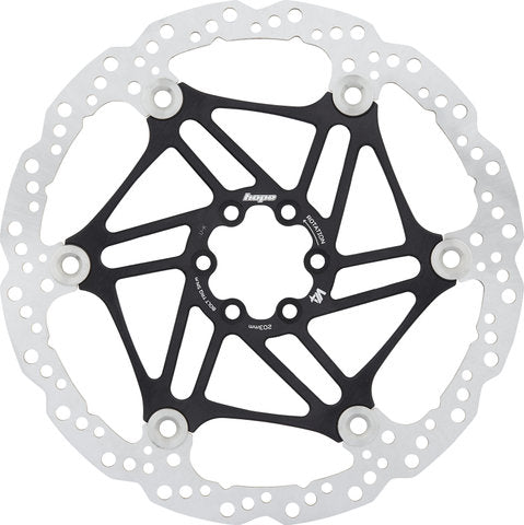 Rotor de freno flotante ventilado Hope v4 de 6 pernos para tech v
