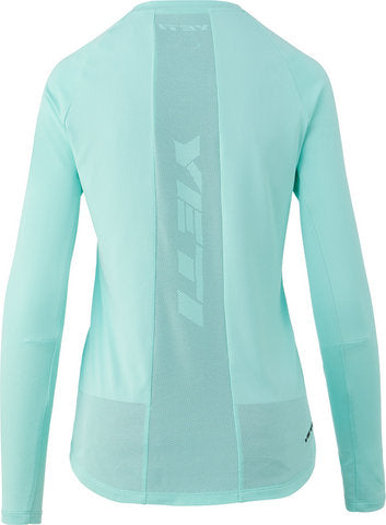 Yeti Cycles Turq Air camiseta l s para mujer