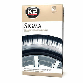K2 sigma + applicator glanzend gel 500ml