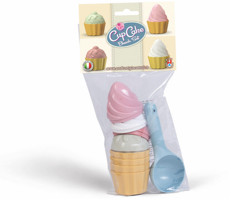 Moldes de arena para cupcakes Androni con pala, 9 uds.