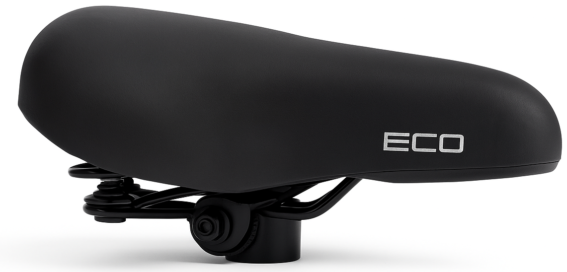 Bicycle Saddle Edge City Eco - Black (en el mapa)