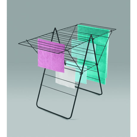 Metaltex tomado - tendedero rotterdam - 25 metros de longitud de secado - negro