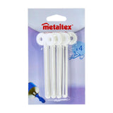 Llave exprimidora de tubos metaltex 4 piezas