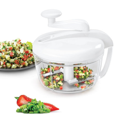 Metaltex Kitchen Helpers Topedo Slacentrifuge White Transparent