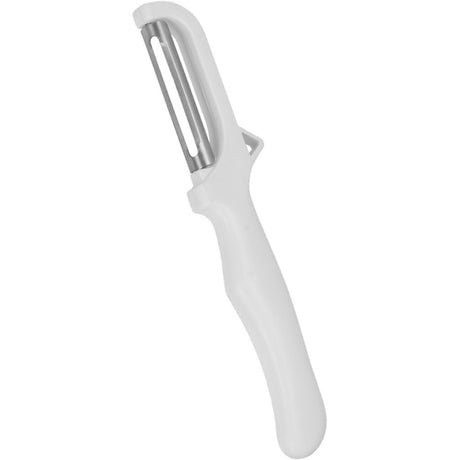 Pelador rápido Metaltex 18cm blanco sobre cartulina