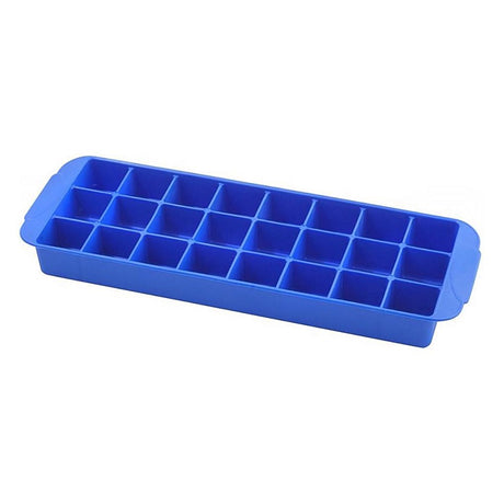 Cubitera de hielo flexible Metaltex azul
