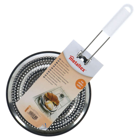 Placa para cocinar a fuego lento Metaltex 21 cm acero inoxidable