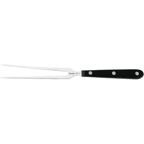 Tenedor profesional Metaltex 28,5 cm acero inoxidable negro
