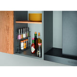 Especiero extensible Metaltex negro