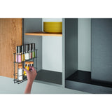 Especiero extensible Metaltex negro