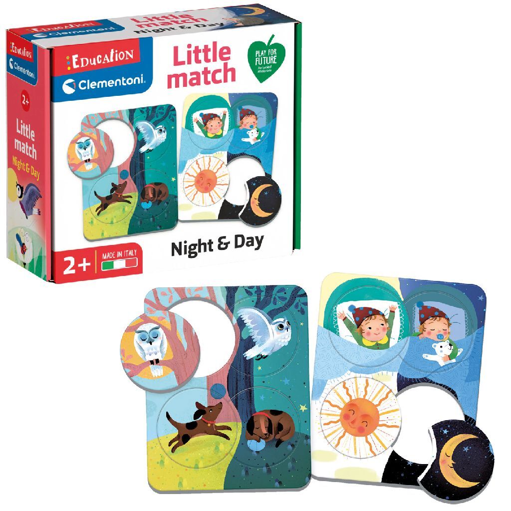 Clementoni Education Little Match Día y Noche