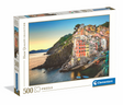 Clementoni rompecabezas costa de riomaggiore, 500 uds.