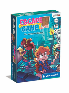 Juego de escape de bolsillo Clementoni: el castillo maldito