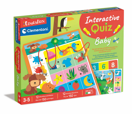 Juego de aprendizaje preescolar de CLEMONI Education Interactive Quiz Aprendizaje