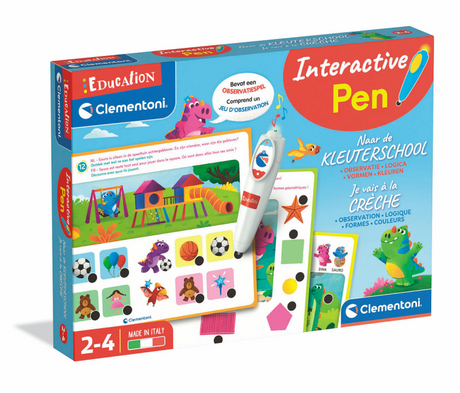 Clementoni educación - lápiz interactivo para la guardería