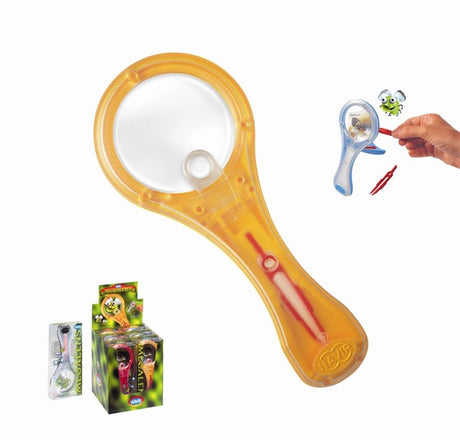 Navir mega lente + pinzas, lupa. 6+