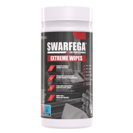 Tarro de toallitas Swarfega deb extreme (70 hojas)