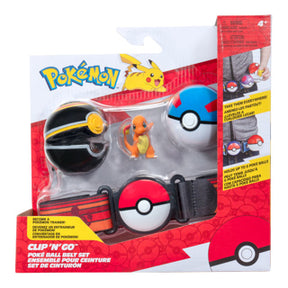 Pokémon clip 'n' go cinturón charmander