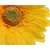 Decoris flor artificial gerbera h50cm amarillo