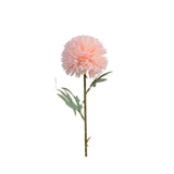 Decoris flor artificial dalia h60cm naranja suave
