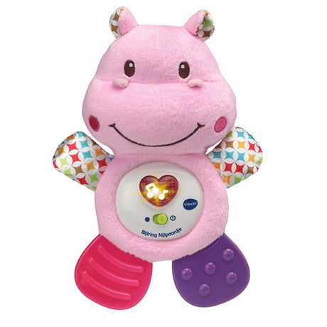 Vtech mordedor hipopótamo rosa